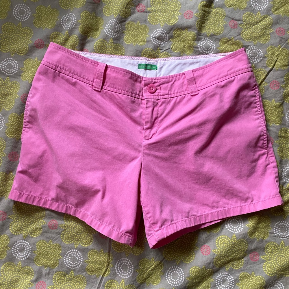 EUC Lilly Pulitzer Pink Palm Beach Fit shorts